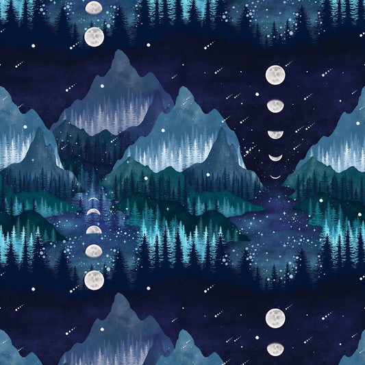 Moonlit River - Midnight