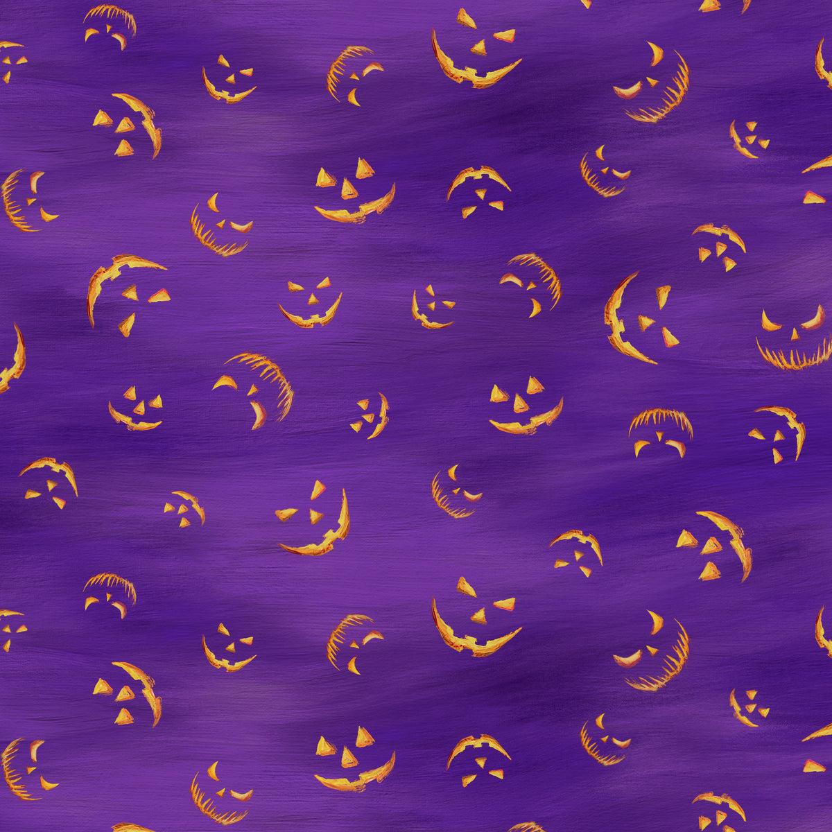 Purple Jack O' Lanterns