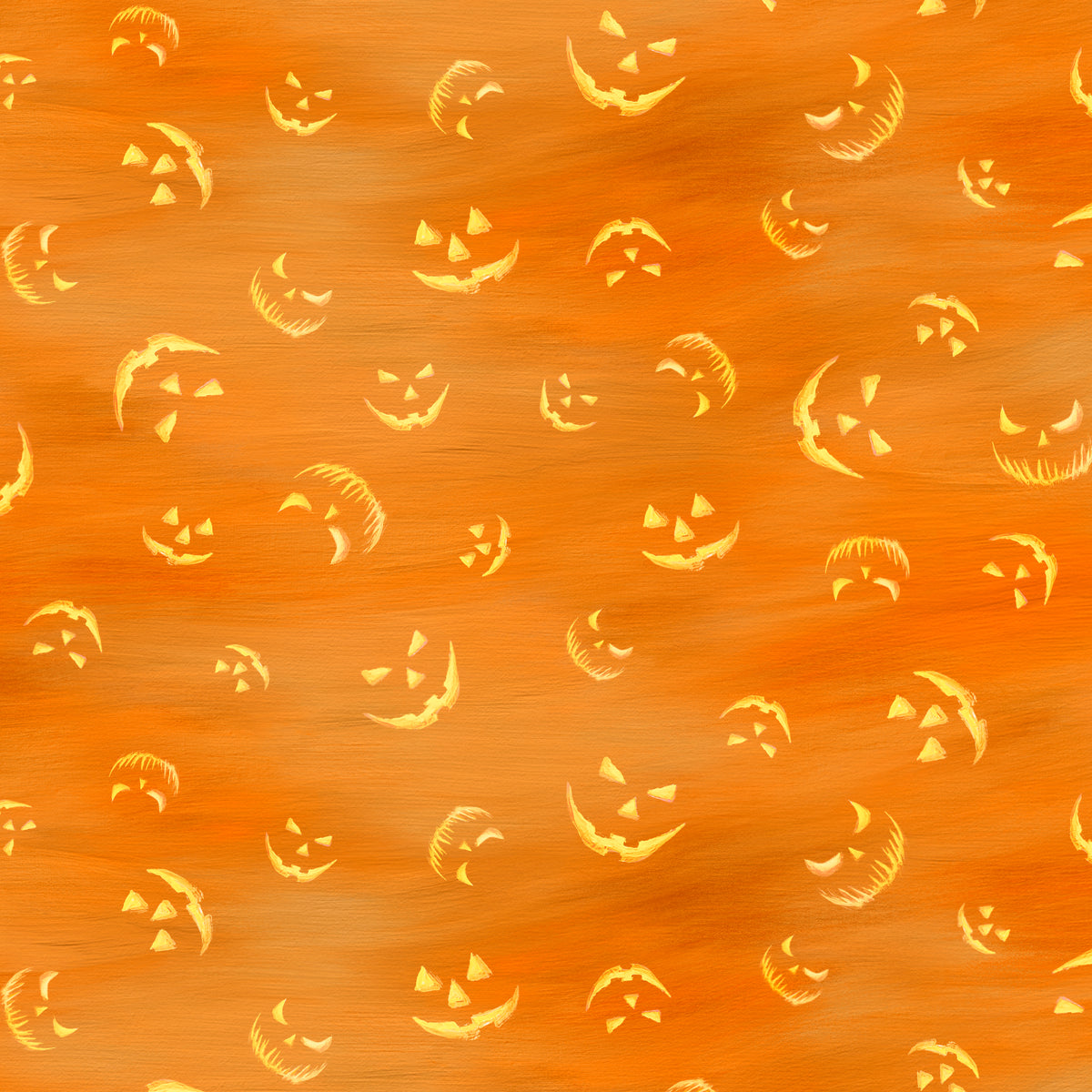 Orange Jack O' Lanterns