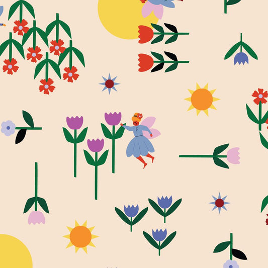 Fairy Magic Fields - Cream