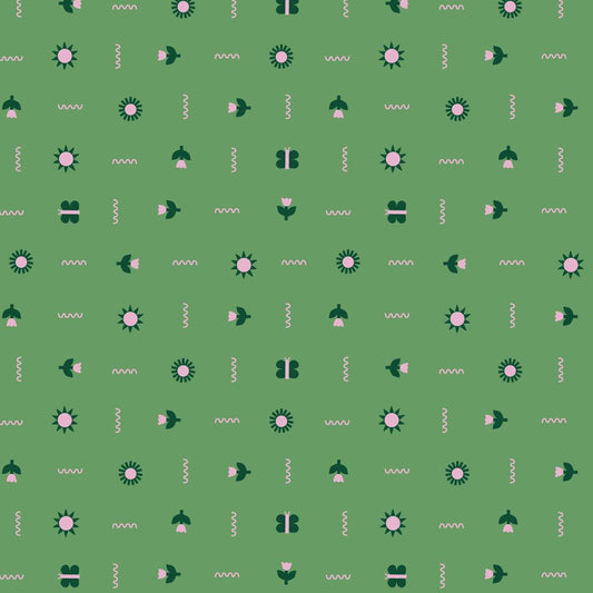 Little Sun Squiggle - Green