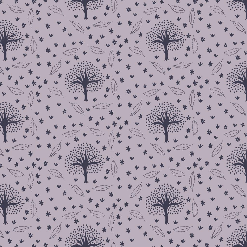 Winter Thicket - Lavender Gray