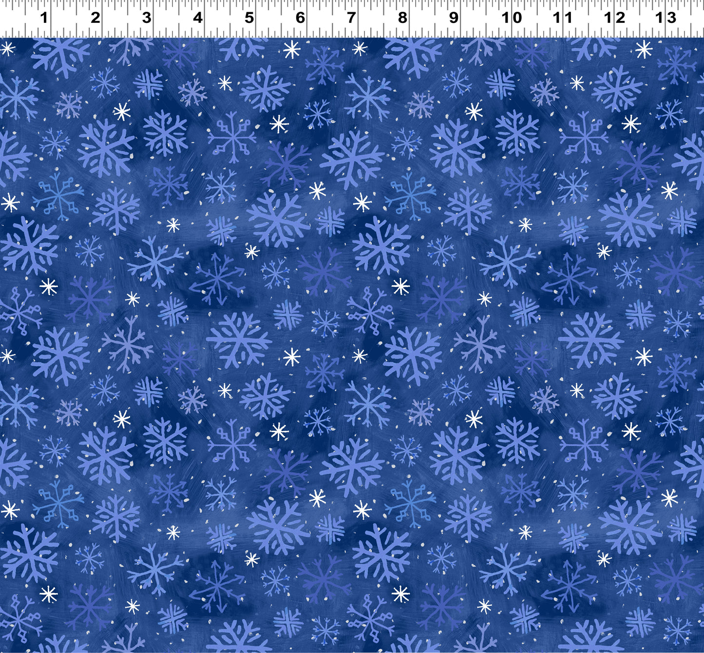 Snowtime Snowflakes Flannel