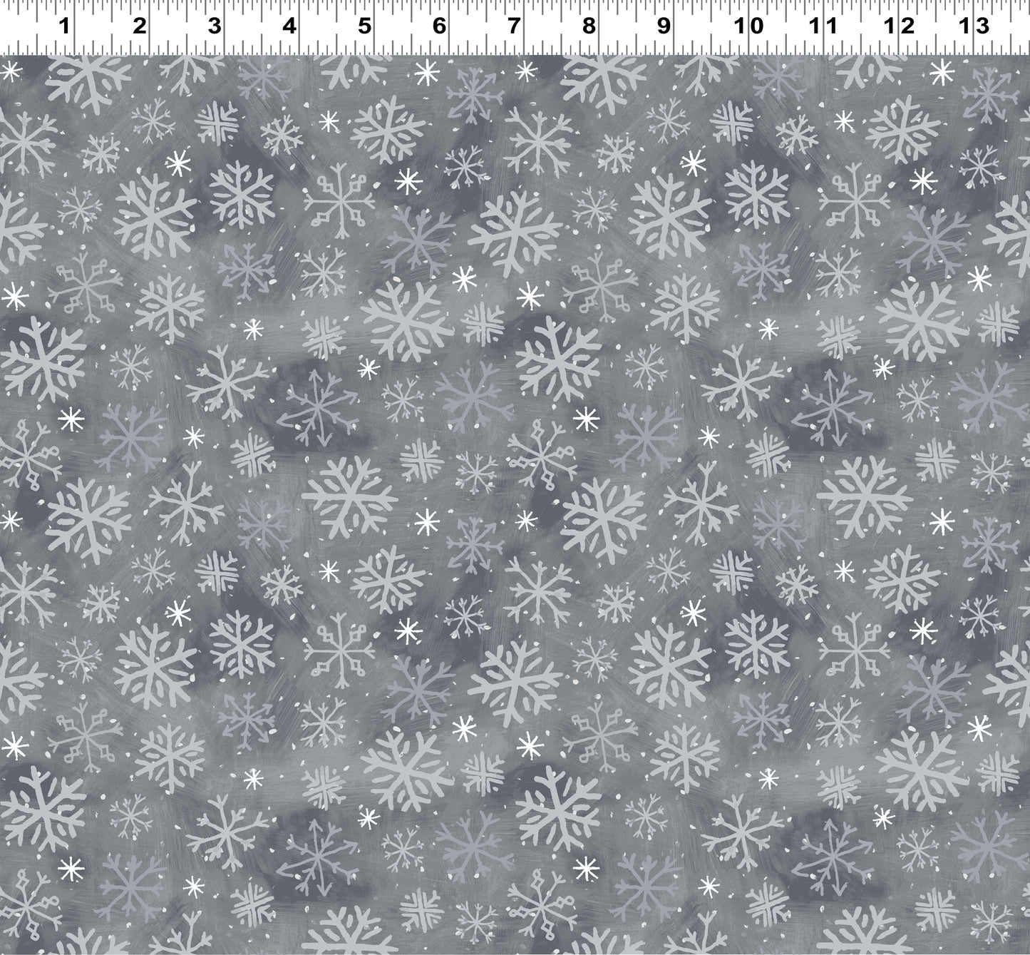 Snowtime - Snowflakes Flannel