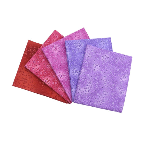 Purple to Red - Fat Quarters