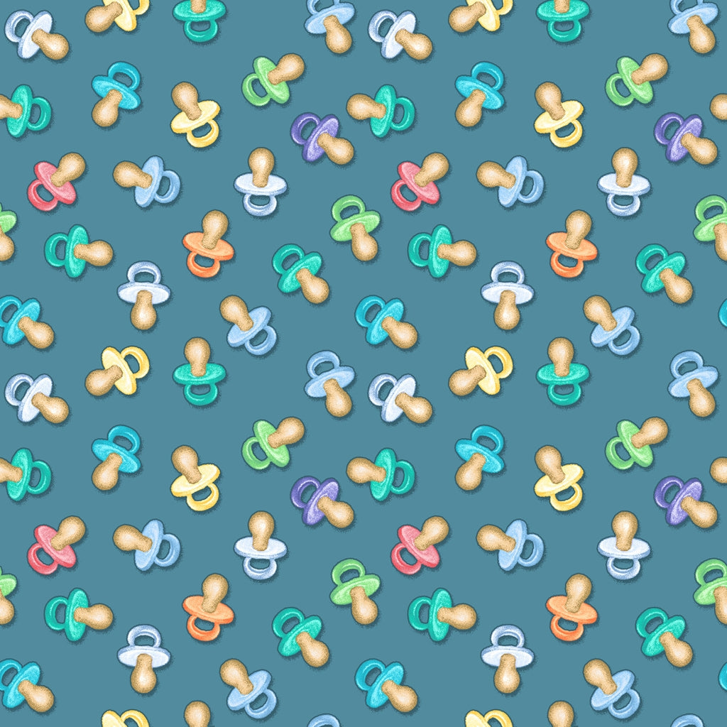 Pacifiers - Dark Teal / Multi