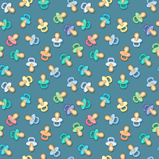 Pacifiers - Dark Teal / Multi