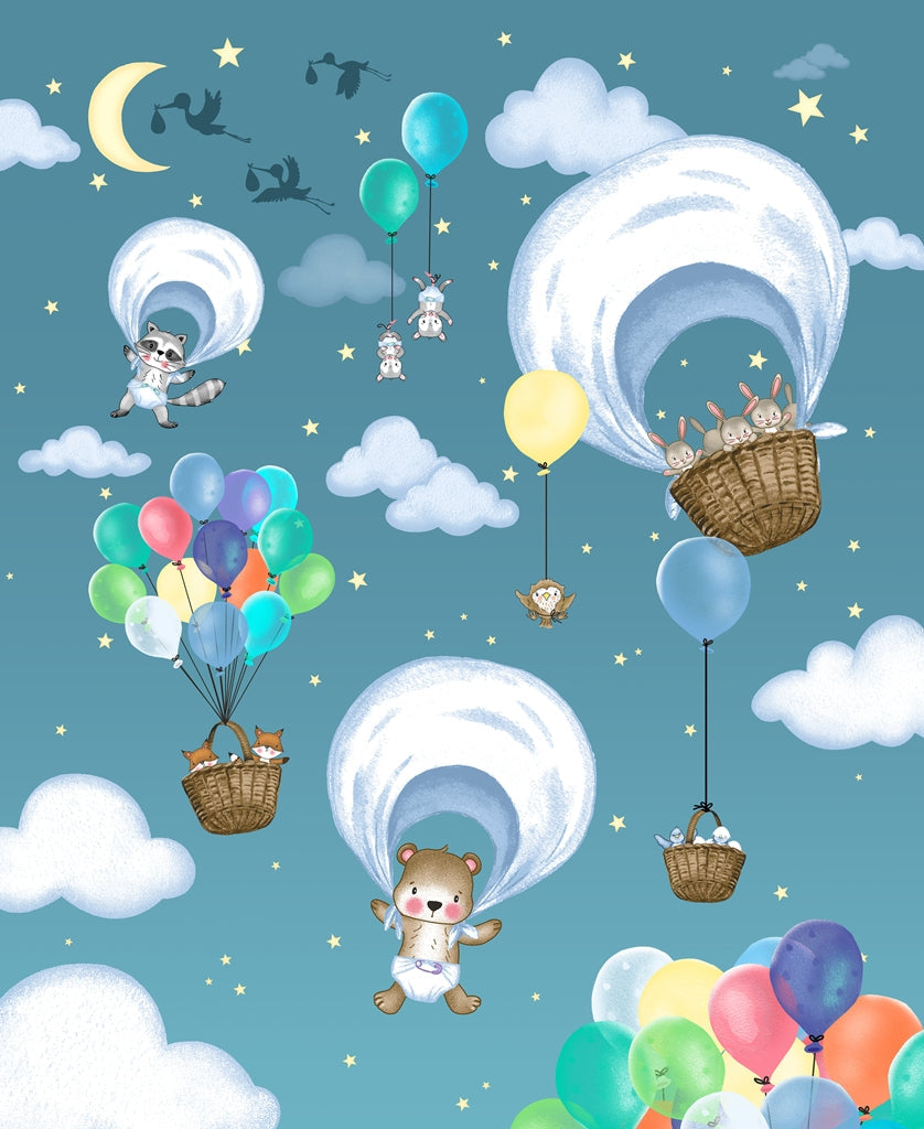 Special Delivery Panel - Dark Teal