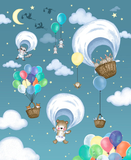 Special Delivery Panel - Dark Teal