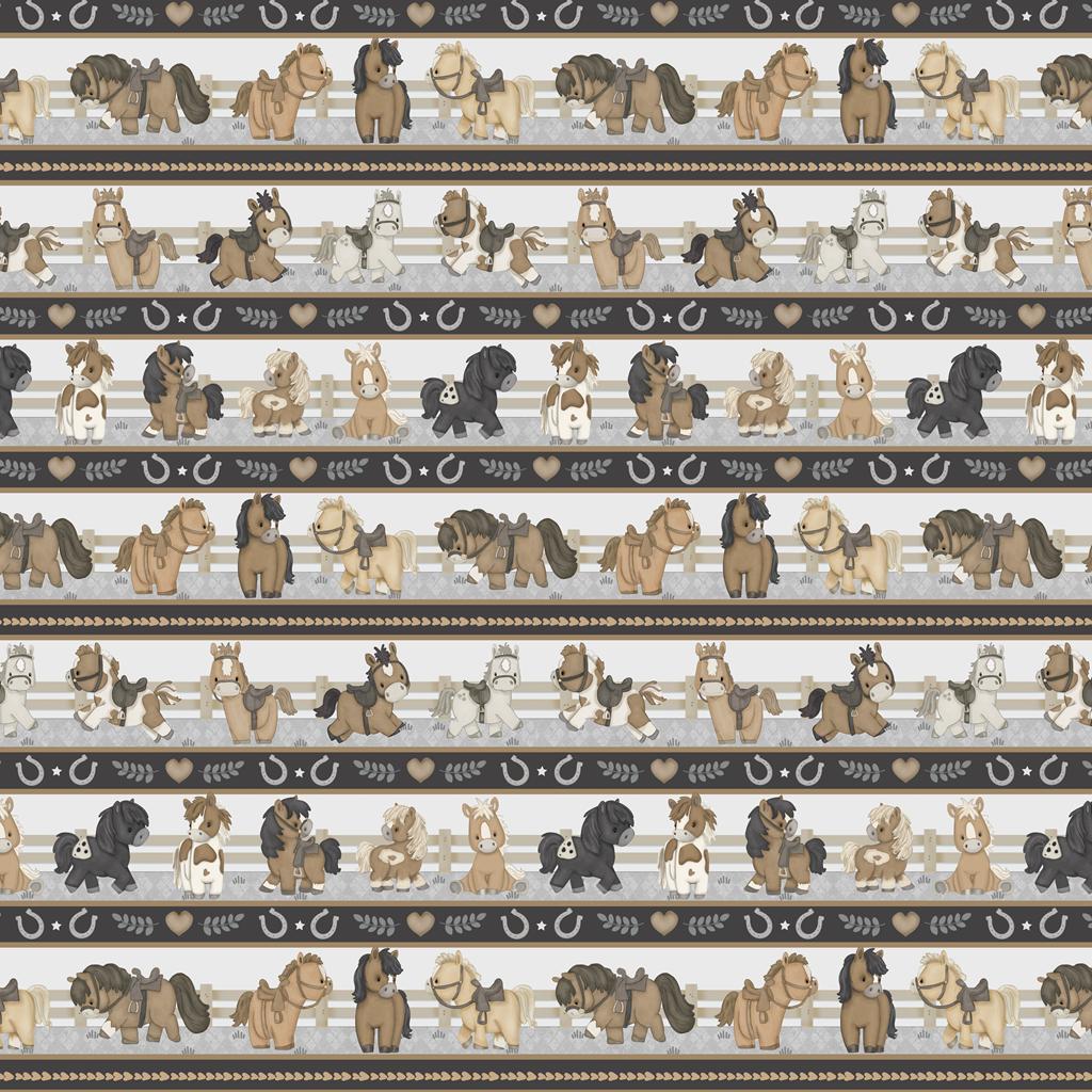 Novelty Pony Stripe - Multi