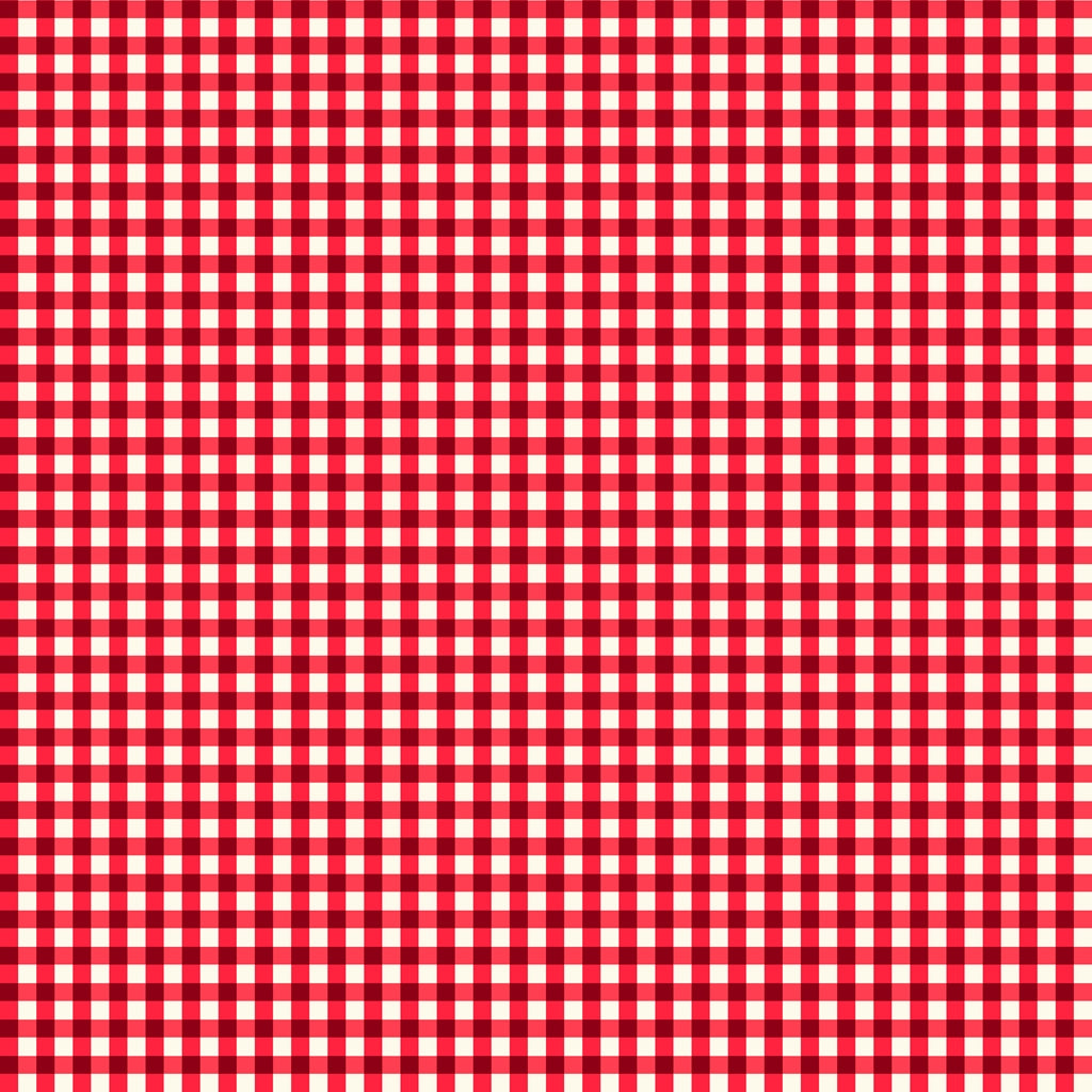 Redwork Rhymes-Gingham