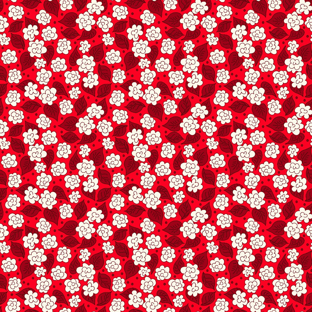 Redwork Rhymes- Floral