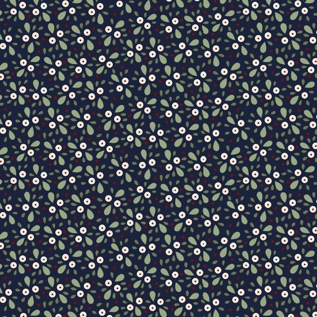 Forget Me Nots - Navy