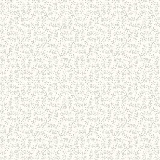 Vine - Pigment White on Cream