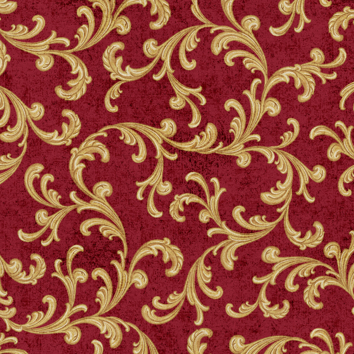 Tapestry Red Gold