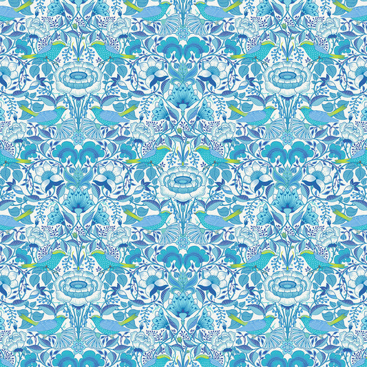 Indigo Garden - Ecru
