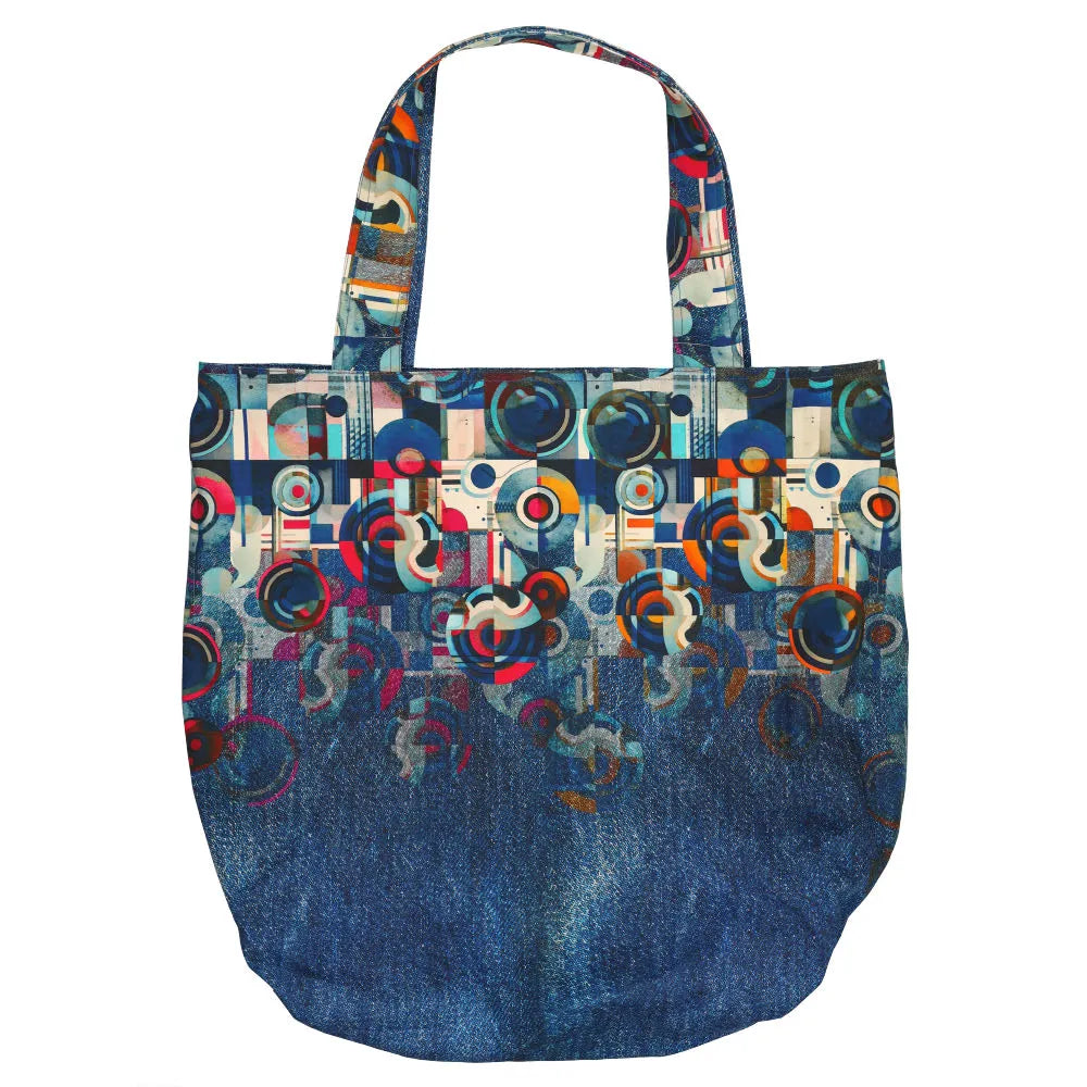 Denim Chic Shopper