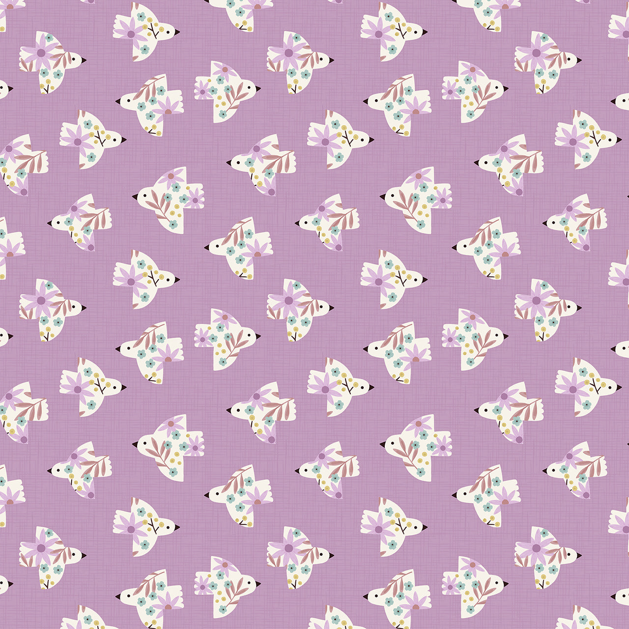 Folk Birds - Lavender