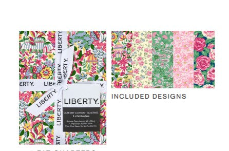 Fat Quarters Set of 5- A