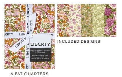Fat Quarters Set of 5- C