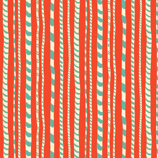 Festive Fair Candy Cane Stripe 347A