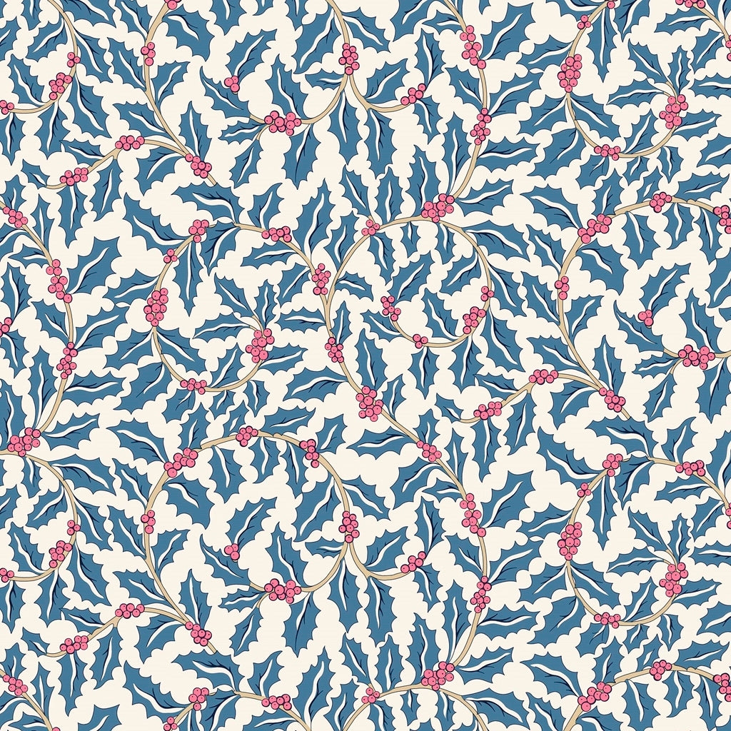 Festive Greetings Swirling Holly 432C