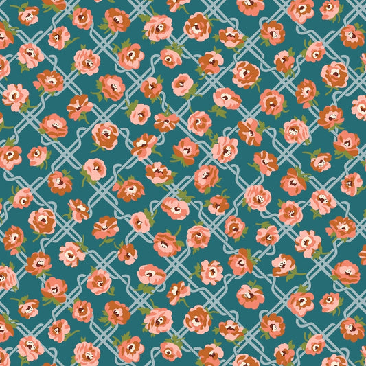 Floral Nostalgia Rosemary Blooms 448B
