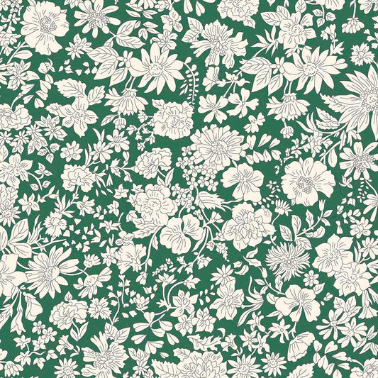 Emily Blossom Wide-Width Evergreen 413A
