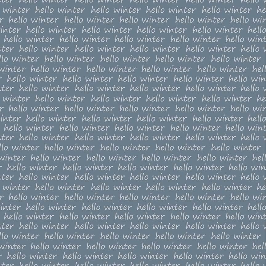 Hello Winter