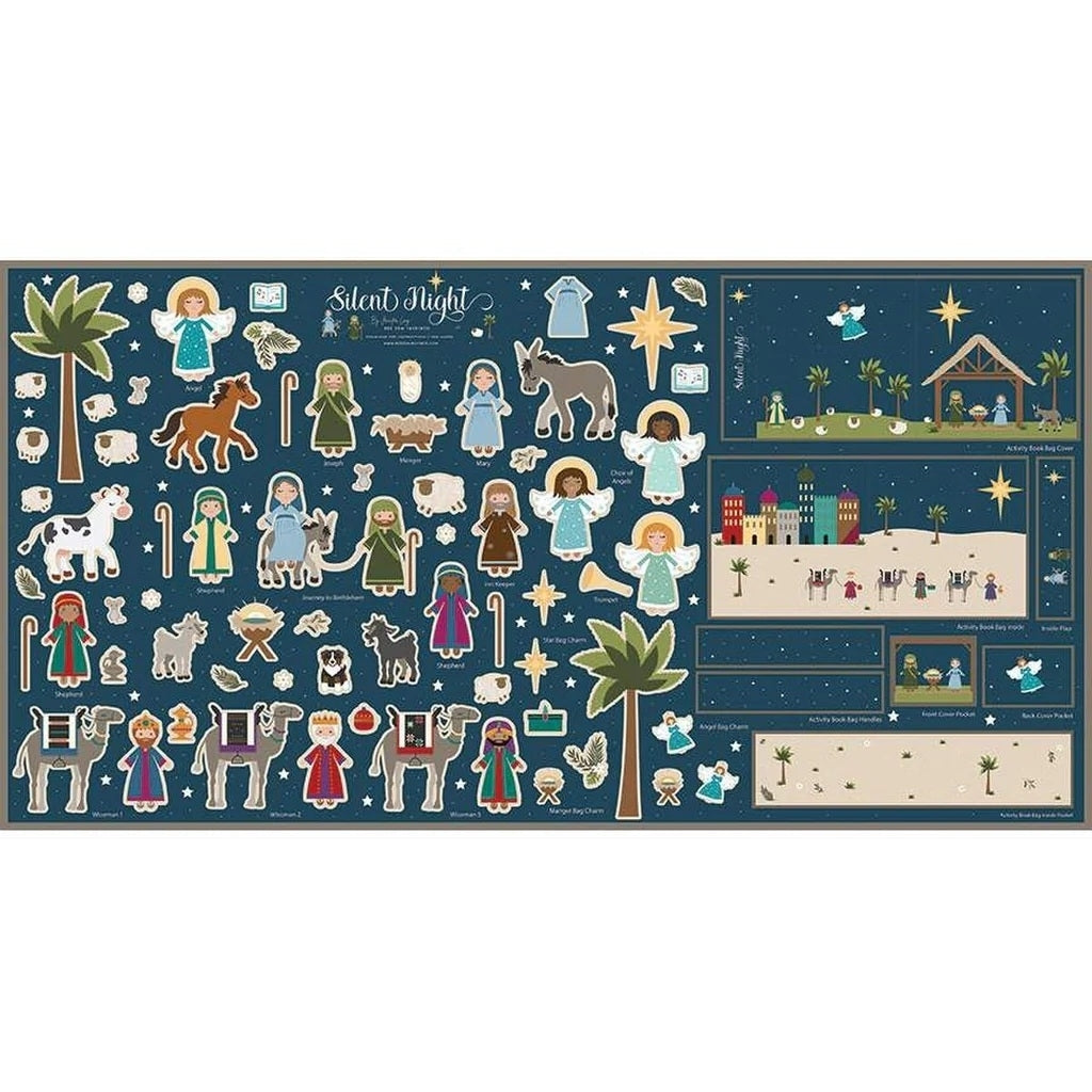 Silent Night Felt Panel
