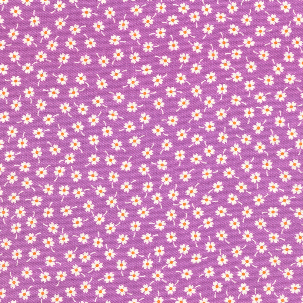 Tossed Little Flower - Lavender