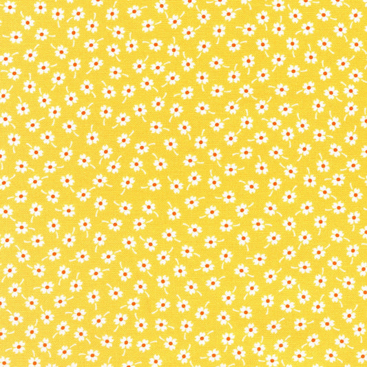 Tossed Little Flower - Yellow