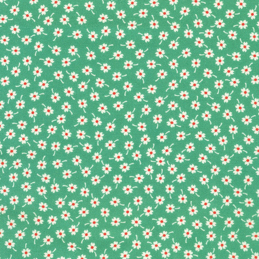 Tossed Little Flower - Green