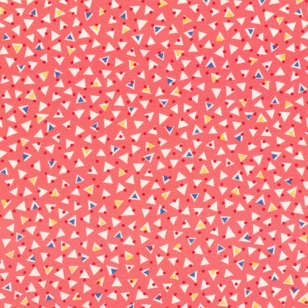 Little Triangles Dots - Pink