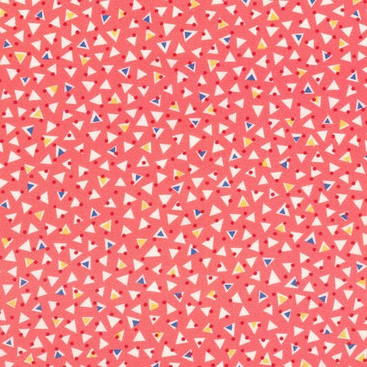 Little Triangles Dots - Pink