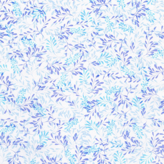Tonal Leaves - White