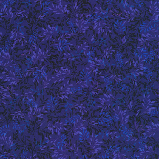 Tonal Leaves - Sapphire