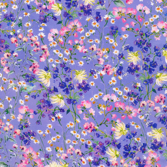 Mixed Flowers - Larkspur