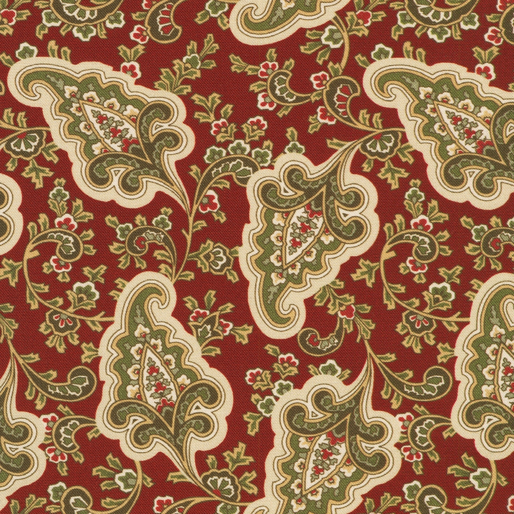 Paisley - Red