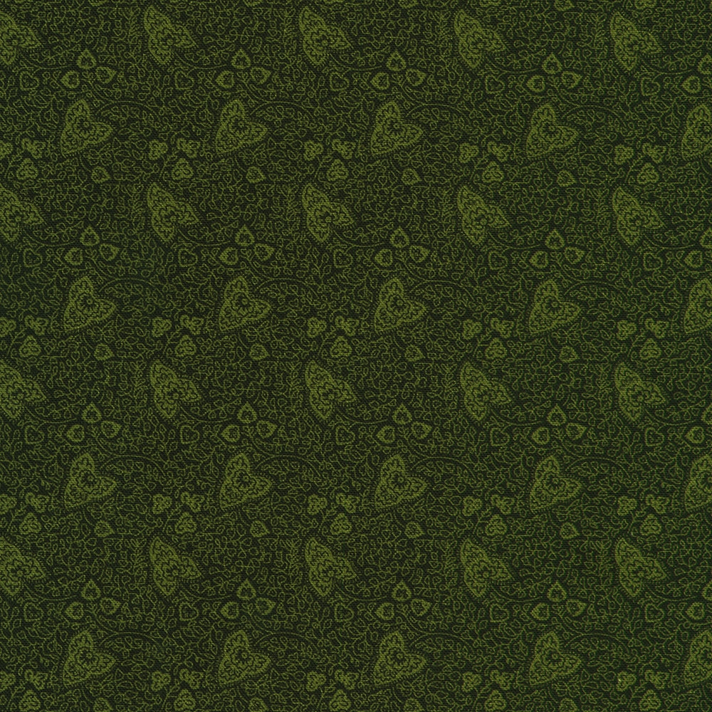 Packed Little Leaves - Green