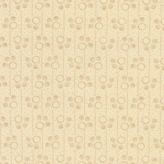 Circles Dotted Lines - Beige