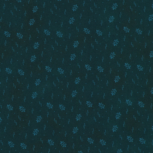 Dots Small Scale Motif - Navy