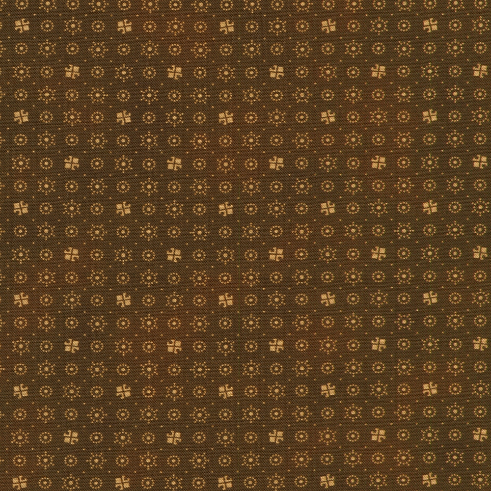 Small Geometric Motifs - Brown