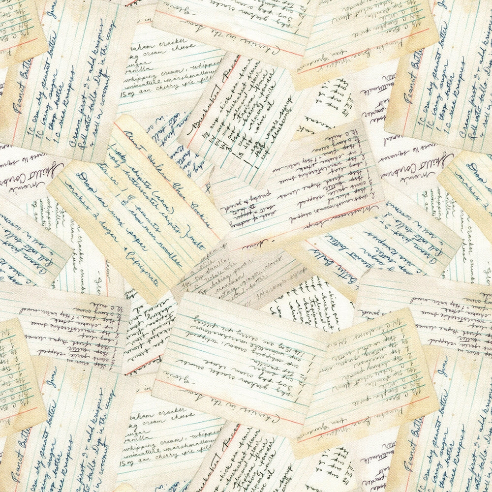 Recipe Cards - Cream