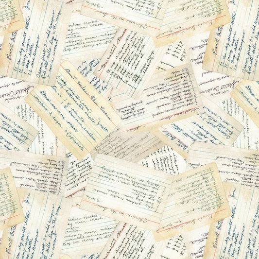 Recipe Cards - Cream