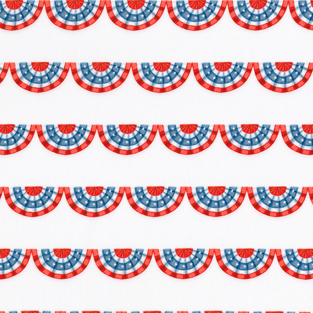 Patriotic Bunting Banner - Americana