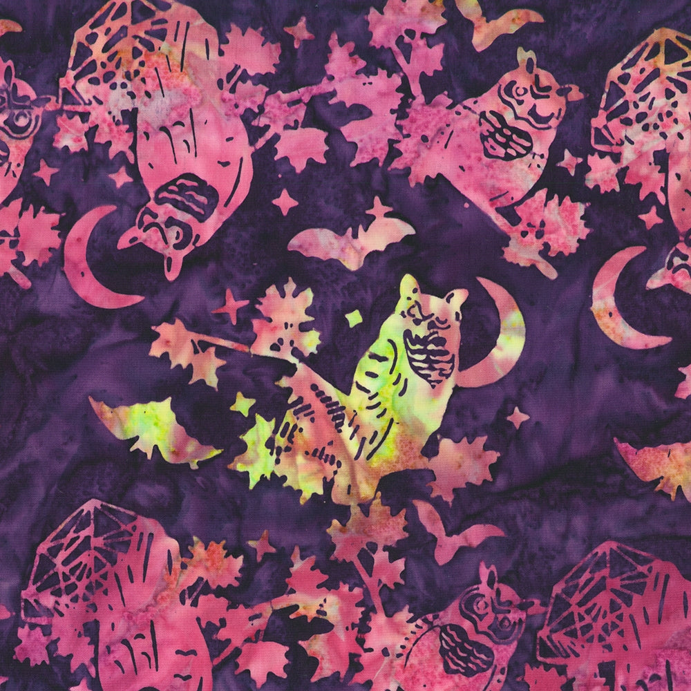 Owls - Midnight Purple