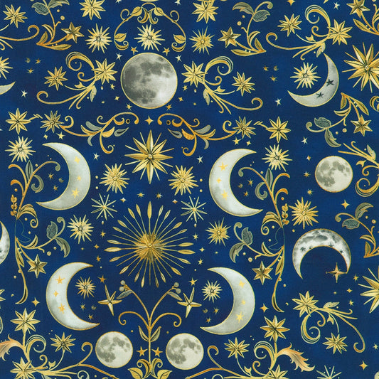 Celestial Damask - Sapphire