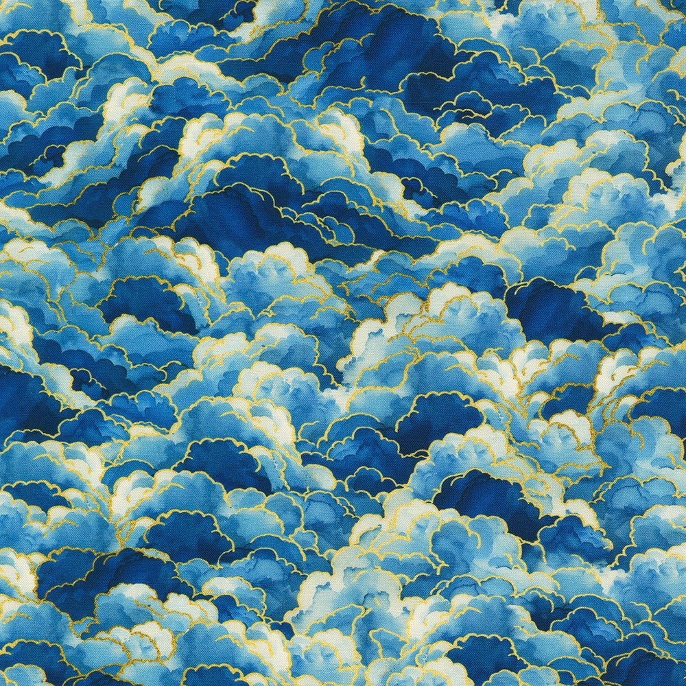 Packed Clouds - Cobalt