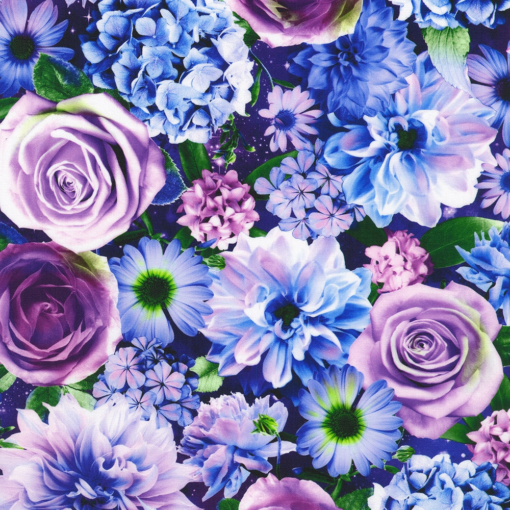 Packed Florals - Iris